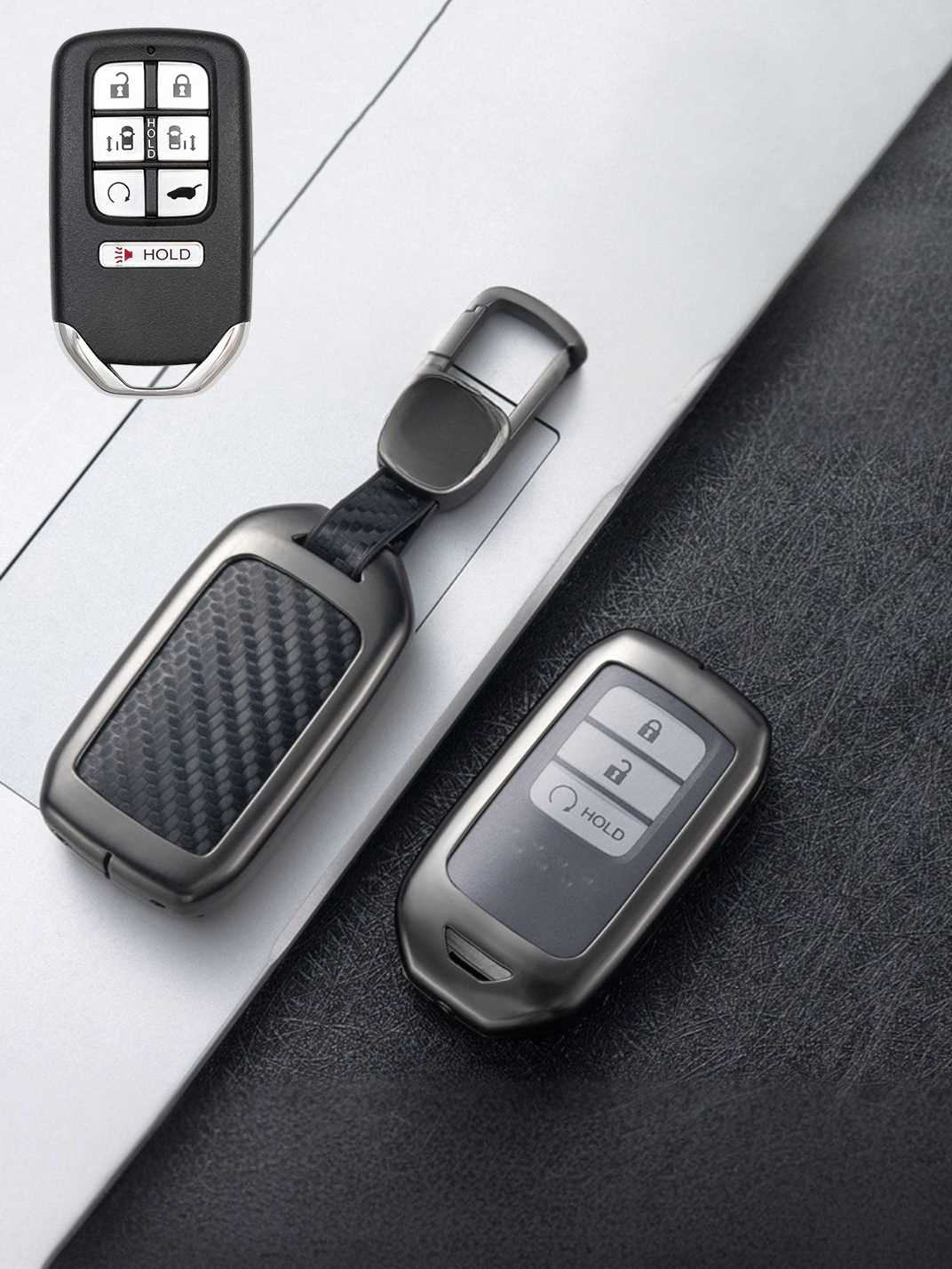 Visible Button Honda Key Protector Shell