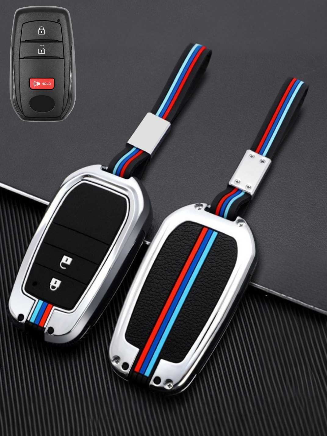 Premium Alloy Toyota Key Fob Cover