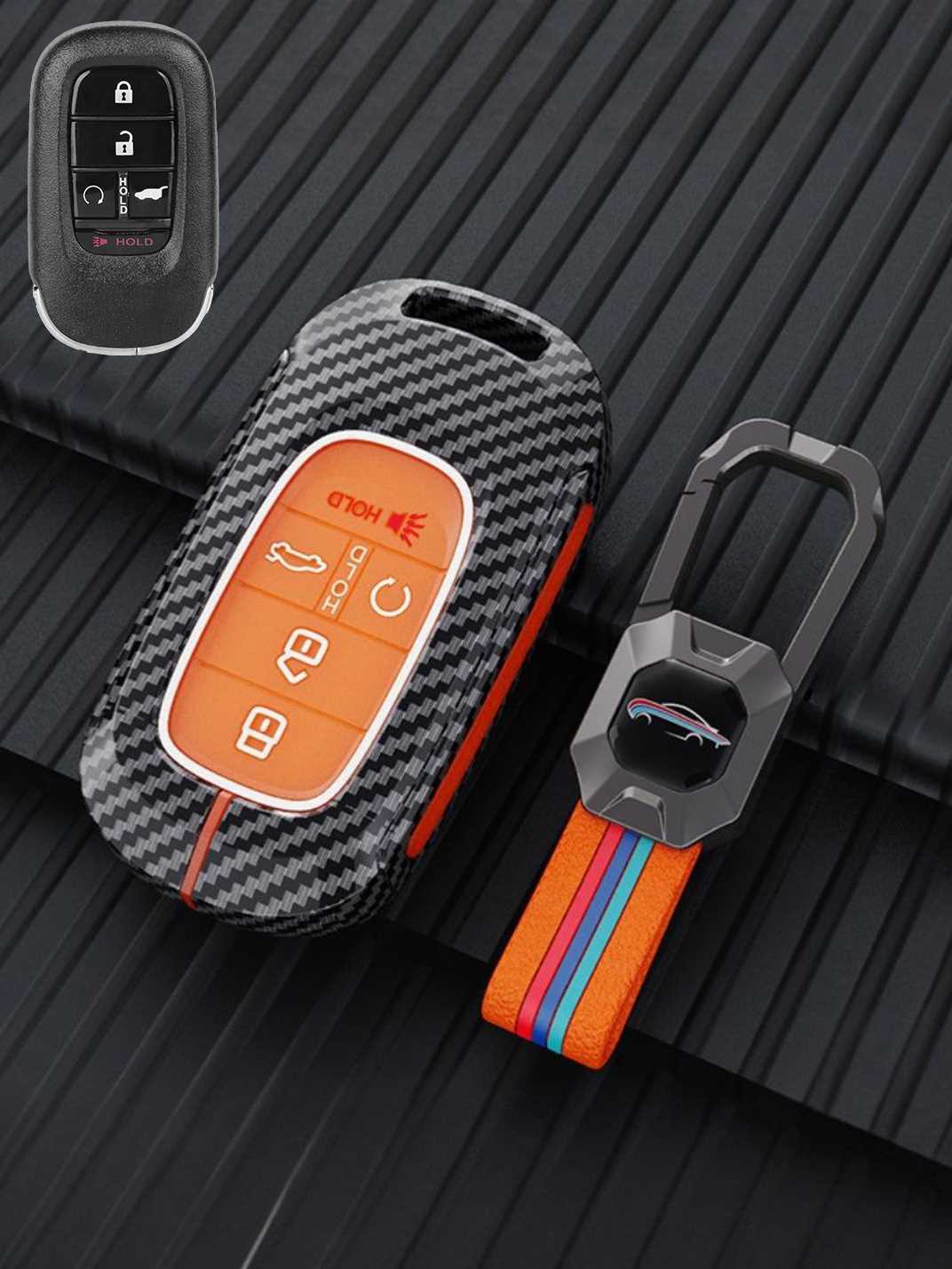 Luxury Colored Alloy Honda Key Fob Case