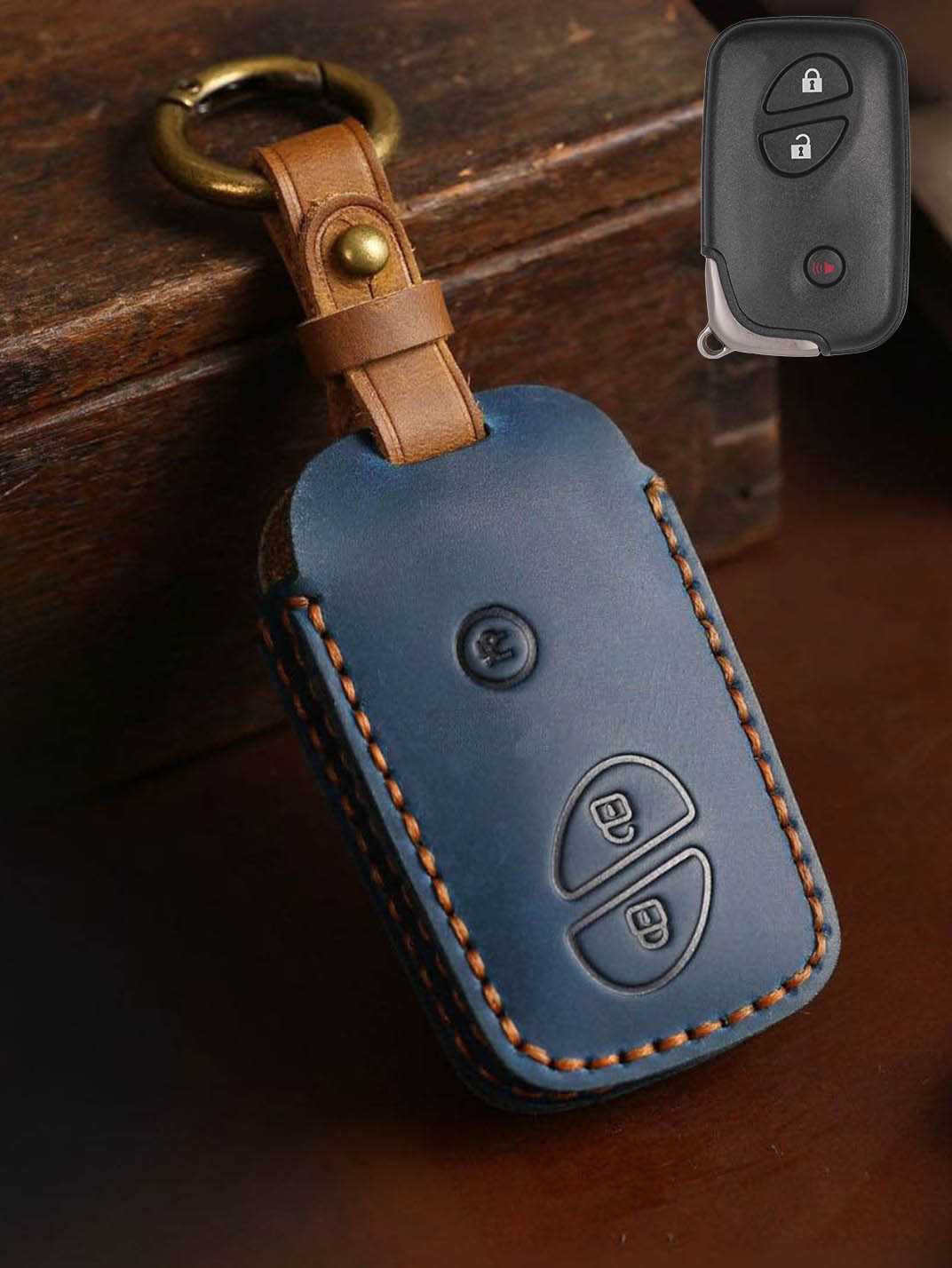 Premium Genuine Leather Lexus Key Cover