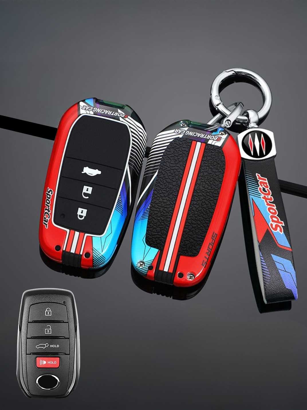 Premium Alloy Toyota Key Fob Cover