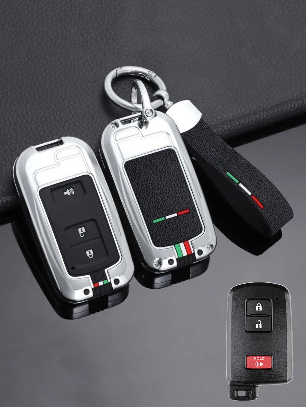 Premium Alloy Toyota Key Fob Cover