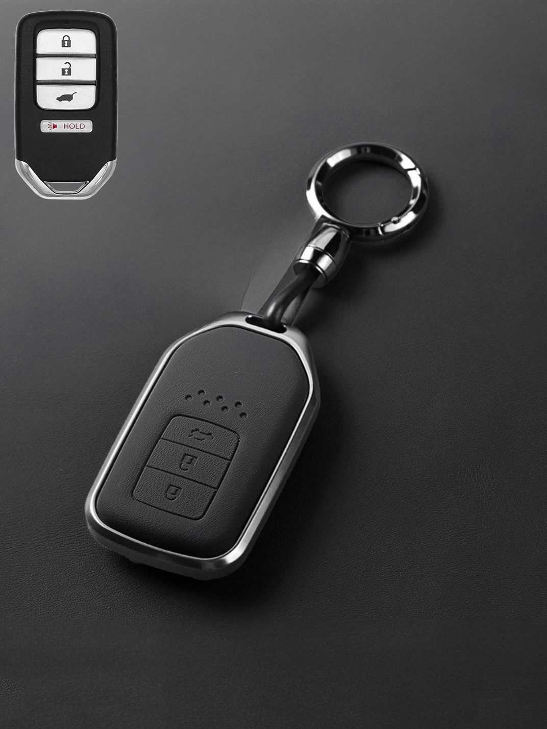 Premium Genuine Leather Honda Key Cover