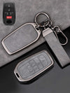 Toyota Key Fob Cover with Leather & Metal Frame