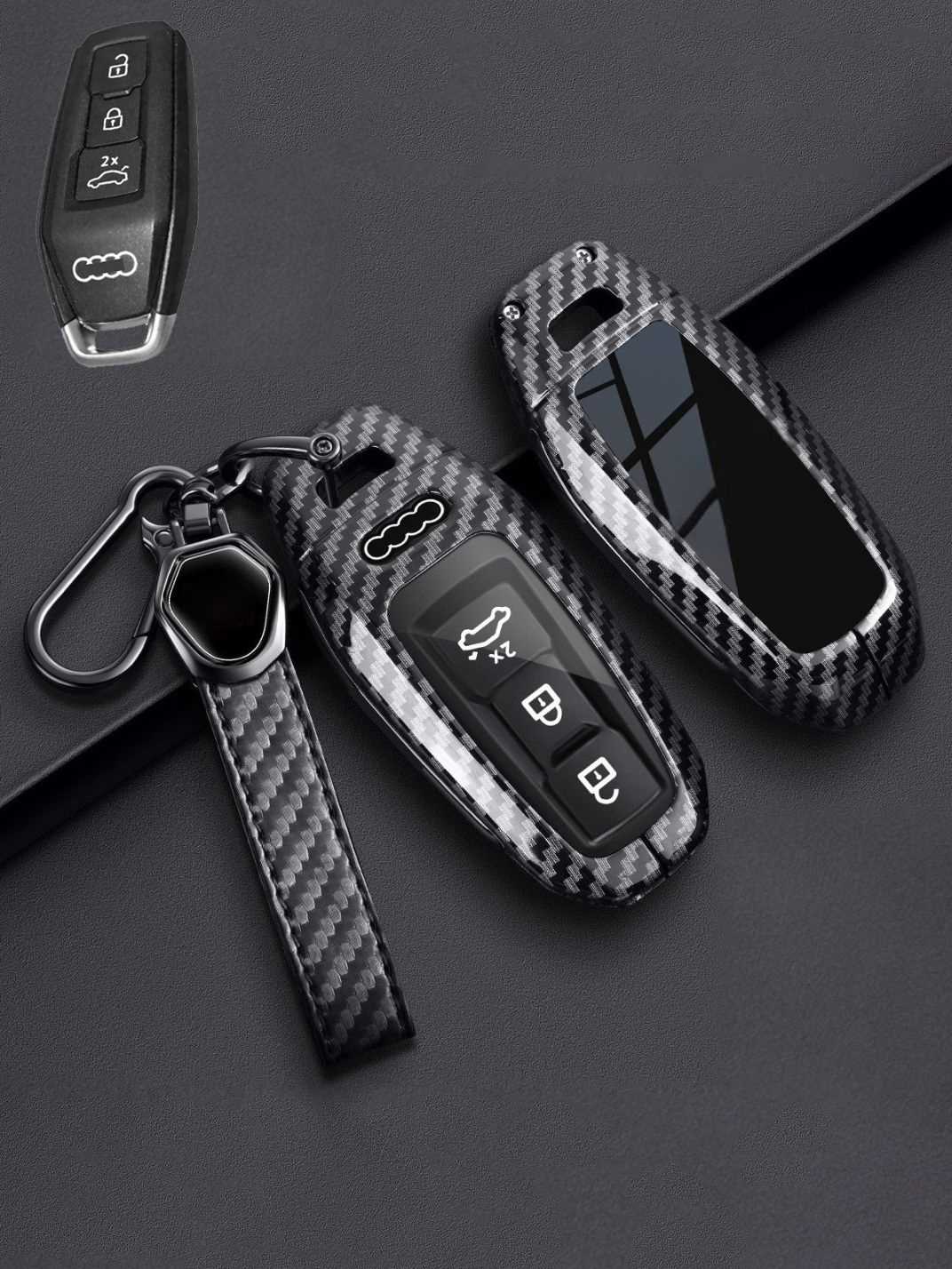 Visible Button Audi Key Fob Protector Shell