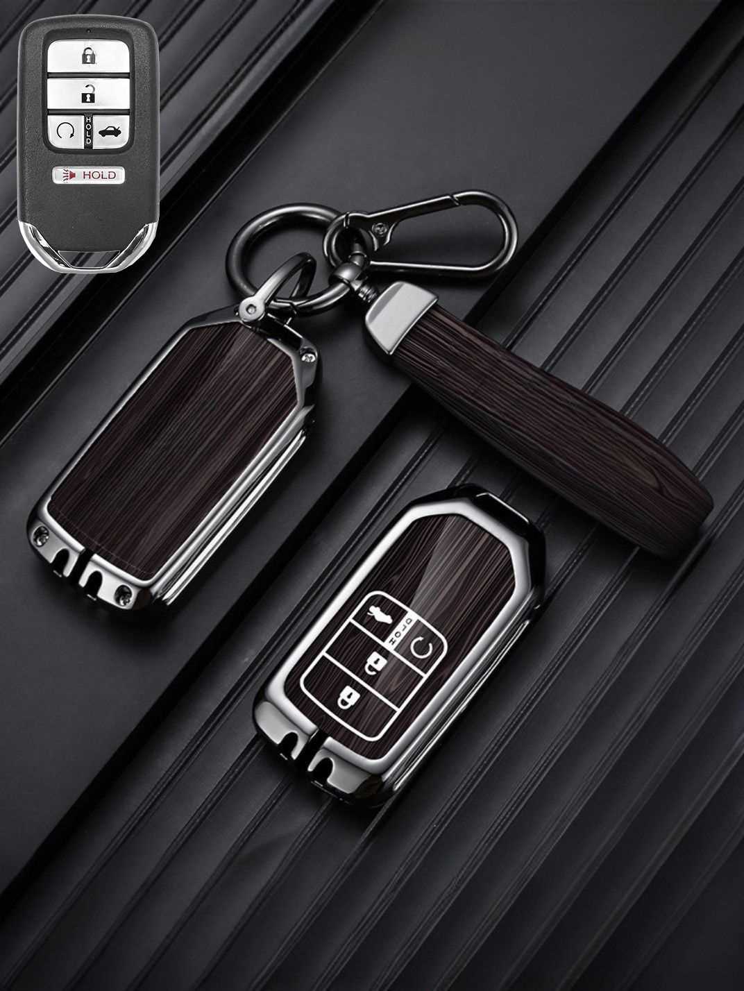 Heavy-Duty Zinc Alloy Honda Key Fob Cover