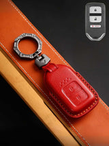 Premium Genuine Leather Honda Key Cover