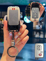 Luxury Colored Alloy Toyota Key Fob Case