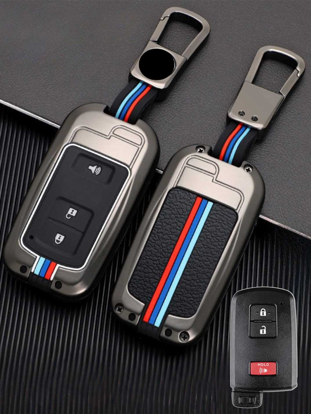 Premium Alloy Toyota Key Fob Cover