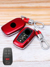 Premium Visible-Button Toyota Key Shell