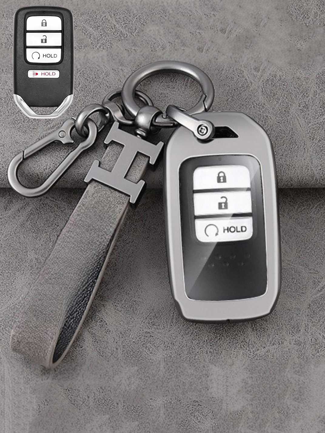 Premium Visible-Button Honda Key Shell