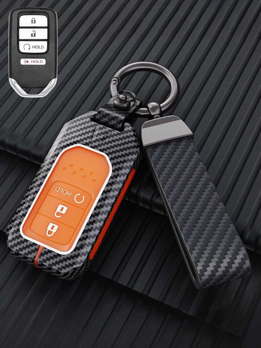 Luxury Colored Alloy Honda Key Fob Case