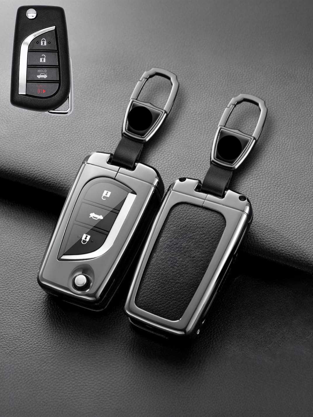 Premium Visible-Button Toyota Key Shell