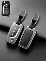 Premium Visible-Button Toyota Key Shell