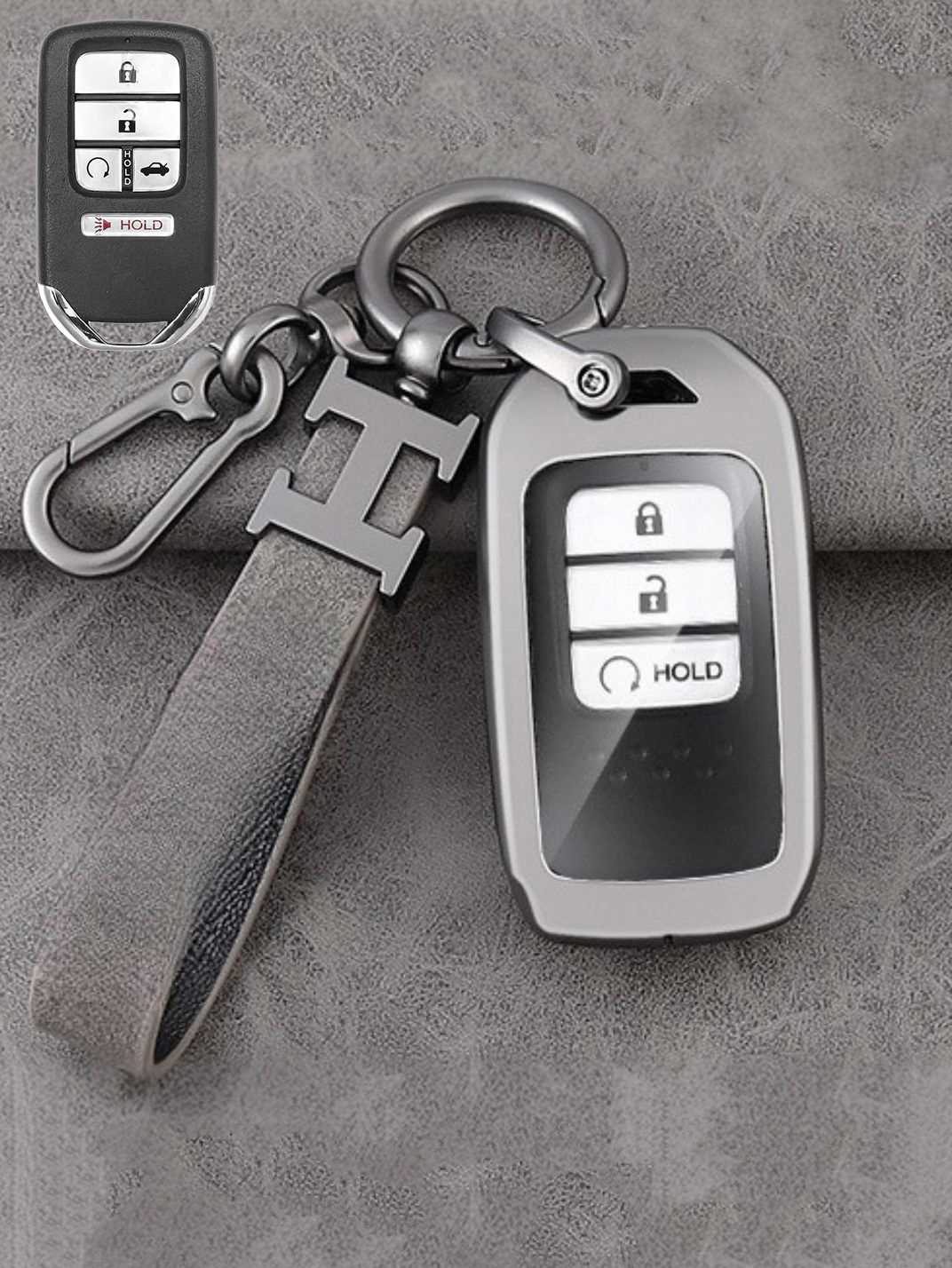 Premium Visible-Button Honda Key Shell