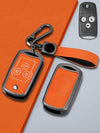 Honda Key Genuine Leather & Metal Frame