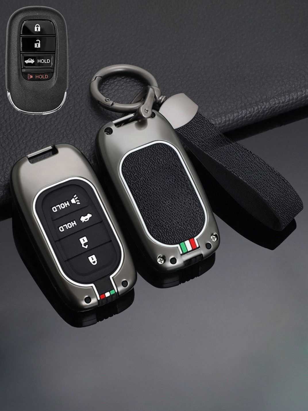 Premium Alloy Honda Key Fob Cover