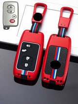 Luxury Colored Alloy Toyota Key Fob Case