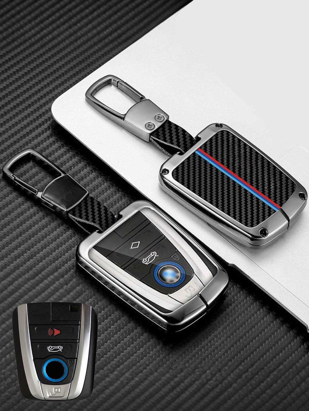 Premium Visible-Button BMW Key Shell