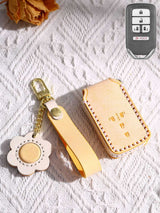 Premium Genuine Leather Honda Key Cover