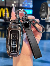 Heavy-Duty Zinc Alloy Audi Key Fob Cover