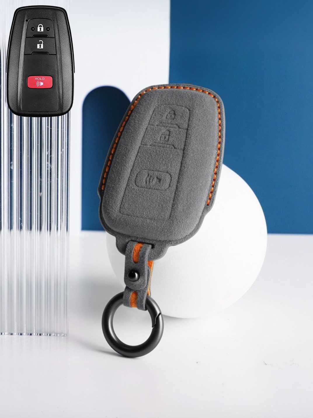 Genuine Alcantara Toyota Key Fob Cover