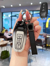 Heavy-Duty Zinc Alloy Audi Key Fob Cover