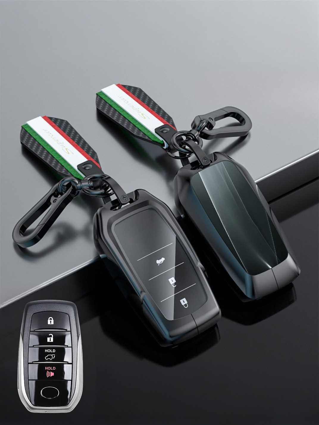 Visible Button Toyota Key Protector Shell