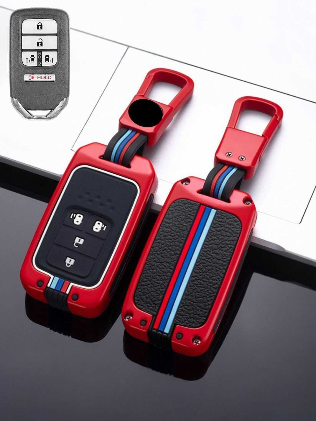 Luxury Colored Alloy Honda Key Fob Case