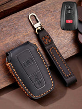 Premium Genuine Leather Toyota Key Cover