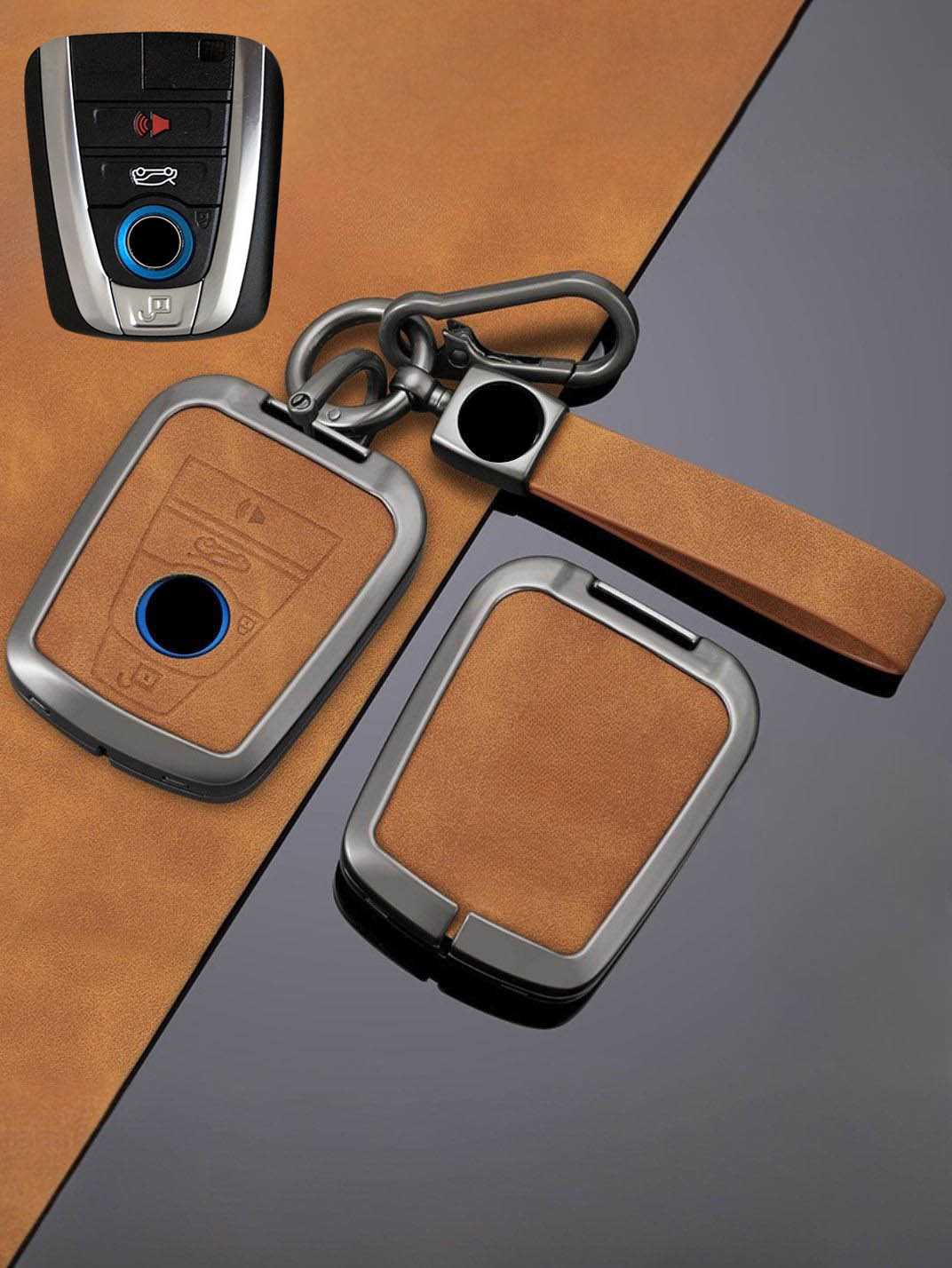 Premium Genuine Leather BMW Key Cover