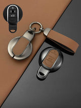MINI Key Genuine Leather & Metal Frame