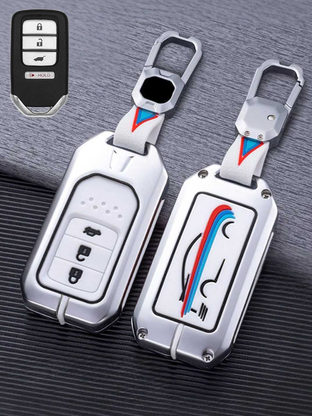 Luxury Colored Alloy Honda Key Fob Case