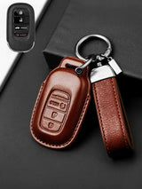 Premium Genuine Leather Honda Key Cover