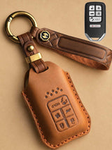 Premium Genuine Leather Honda Key Cover