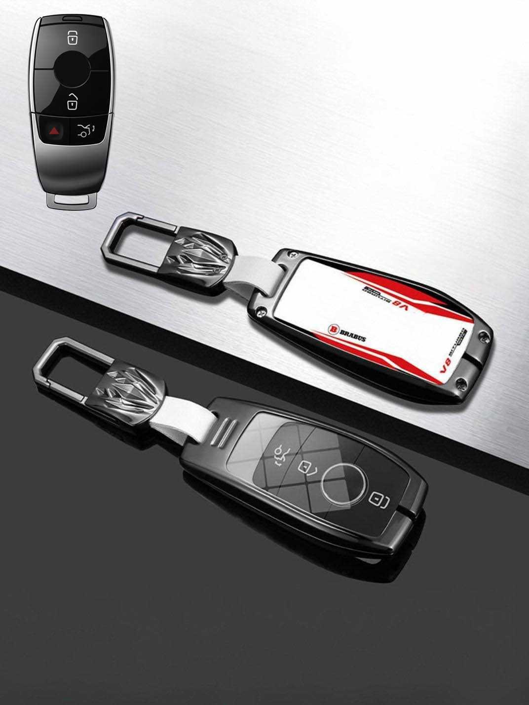 Visible Button Mercedes-Benz Key Protector Shell
