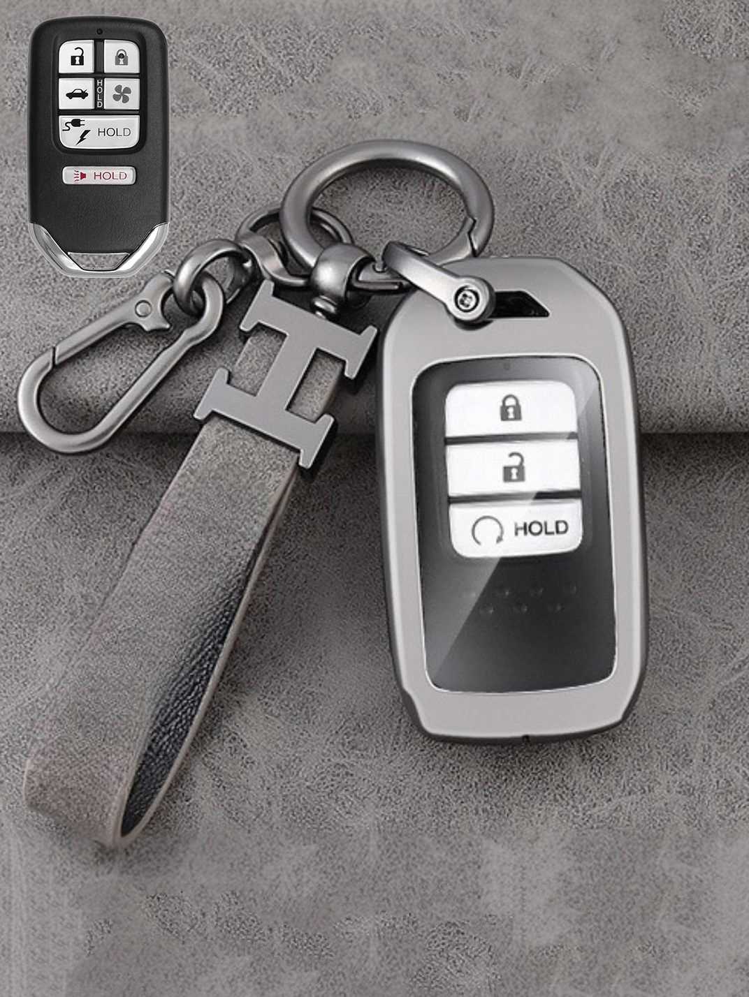 Premium Visible-Button Honda Key Shell