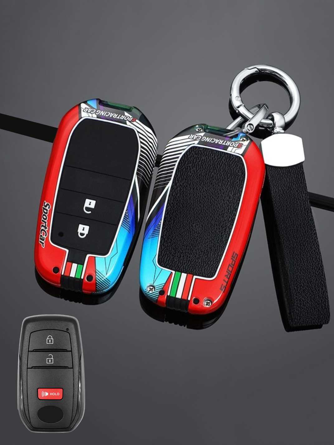 Premium Alloy Toyota Key Fob Cover