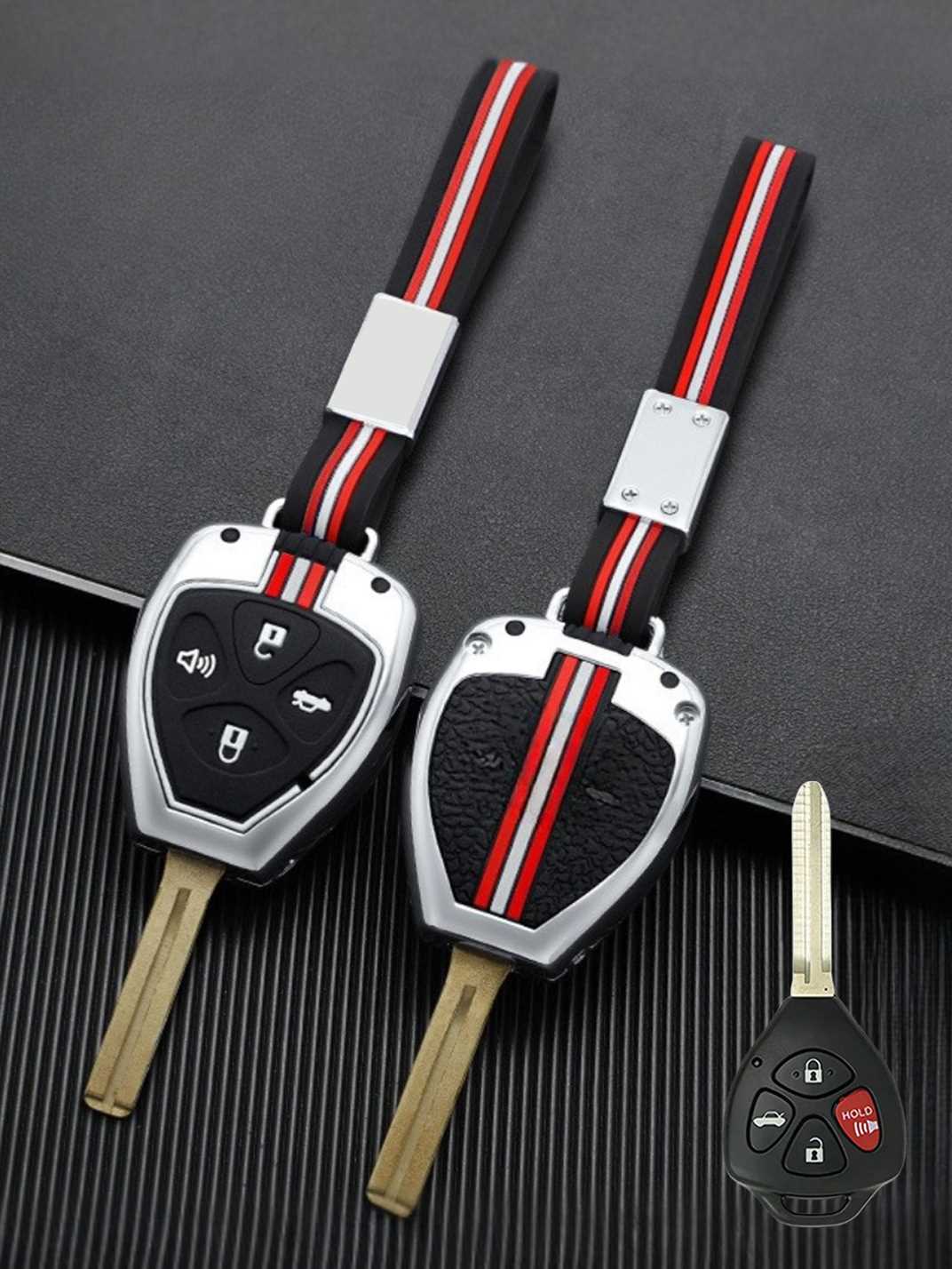 Premium Alloy Toyota Key Fob Cover