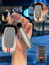 Luxury Colored Alloy Toyota Key Fob Case