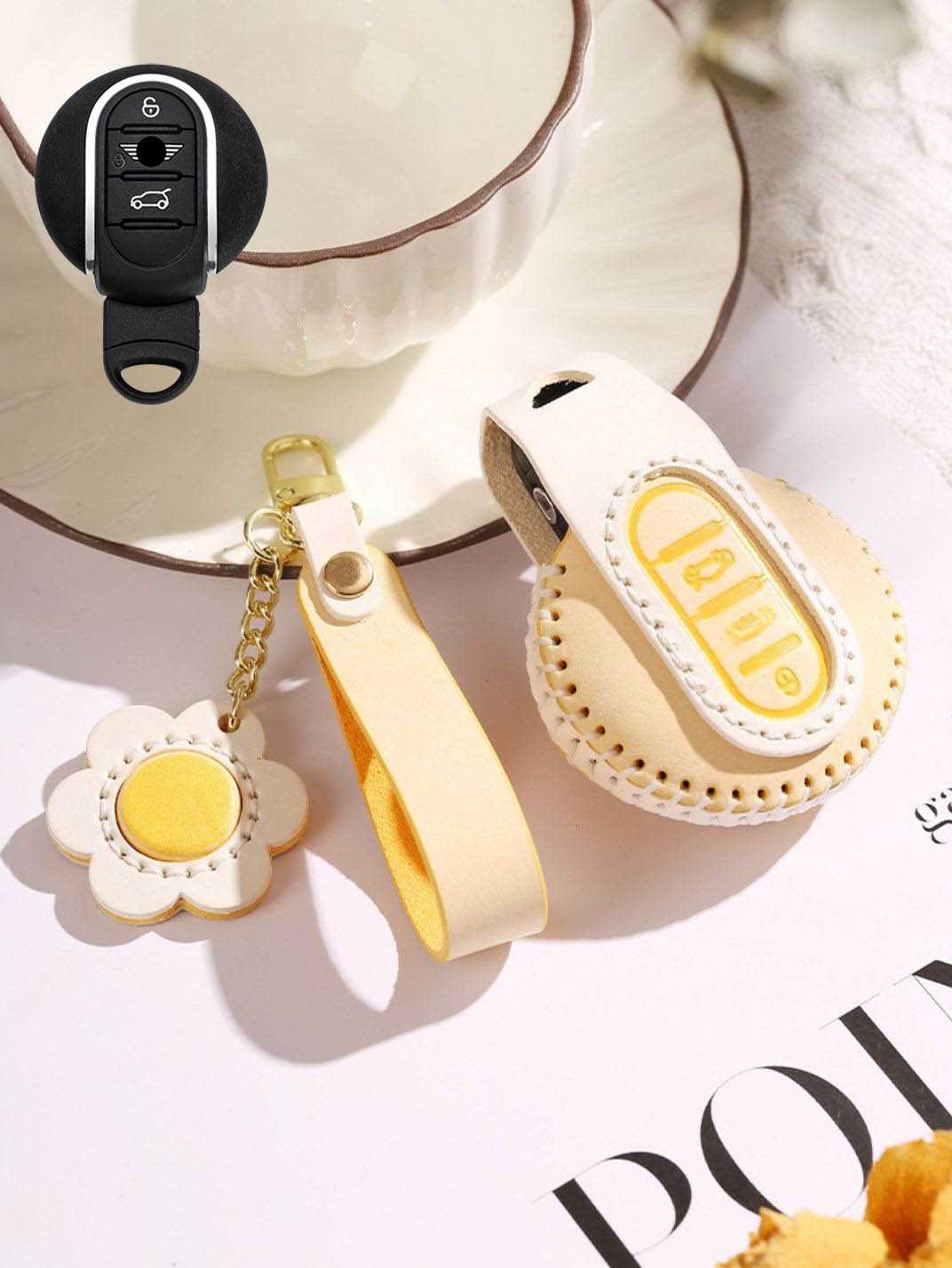 Premium Genuine Leather MINI Key Cover