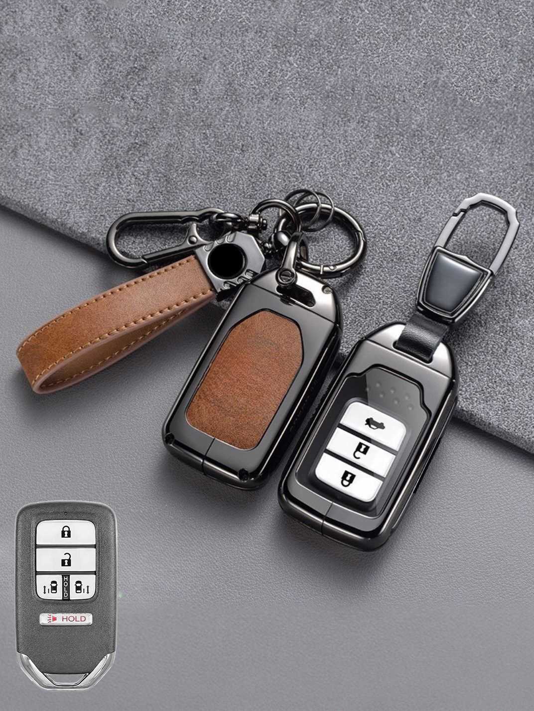 Premium Visible-Button Honda Key Shell