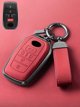 Premium Genuine Leather Toyota Key Cover