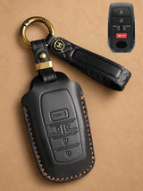 Premium Genuine Leather Toyota Key Cover