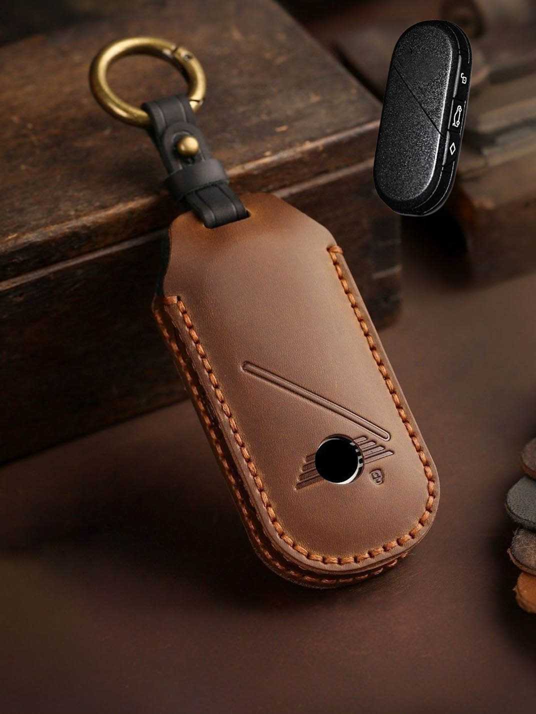 Premium Genuine Leather MINI Key Cover