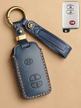 Premium Genuine Leather Toyota Key Cover