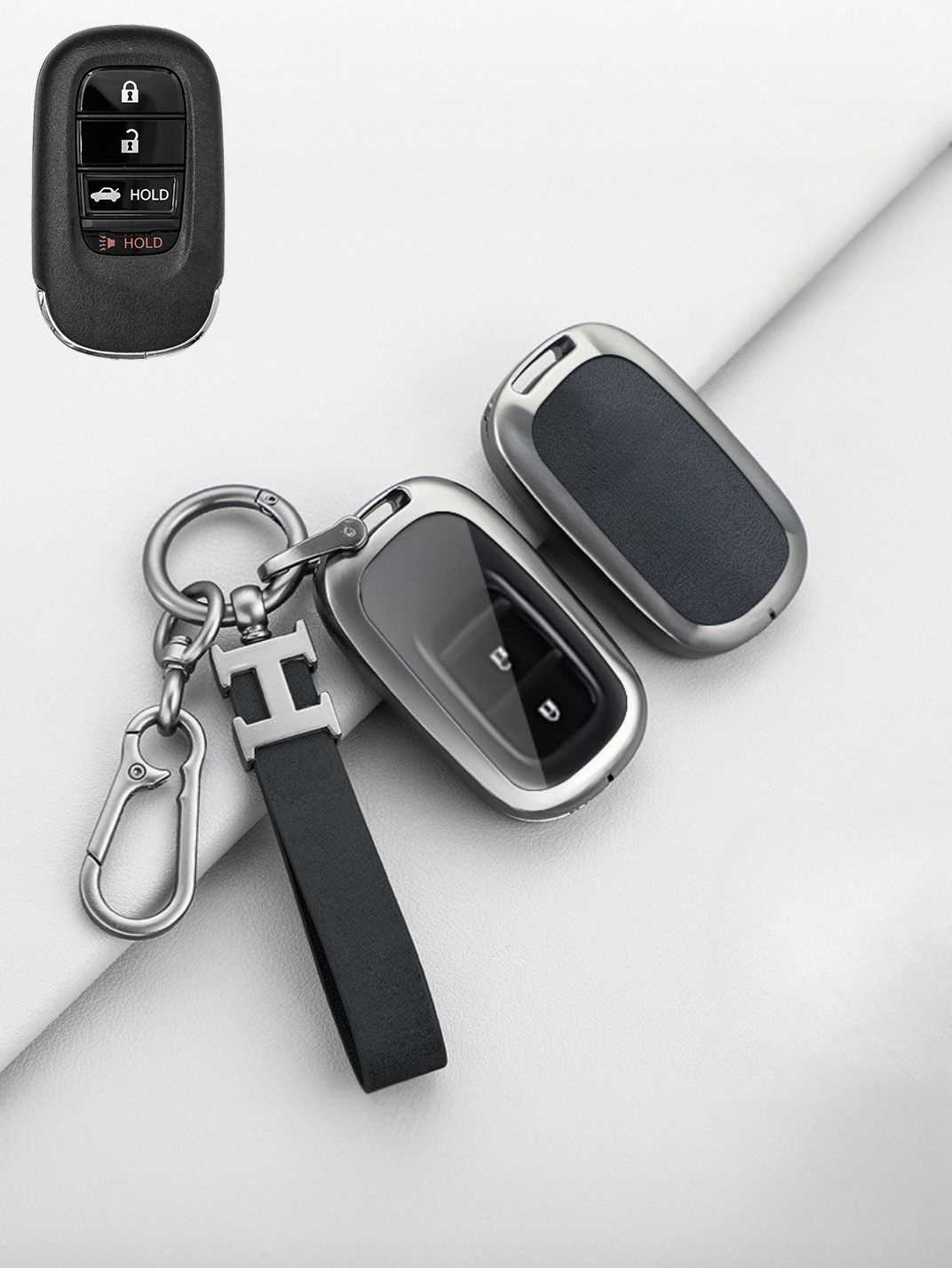Premium Visible-Button Honda Key Shell