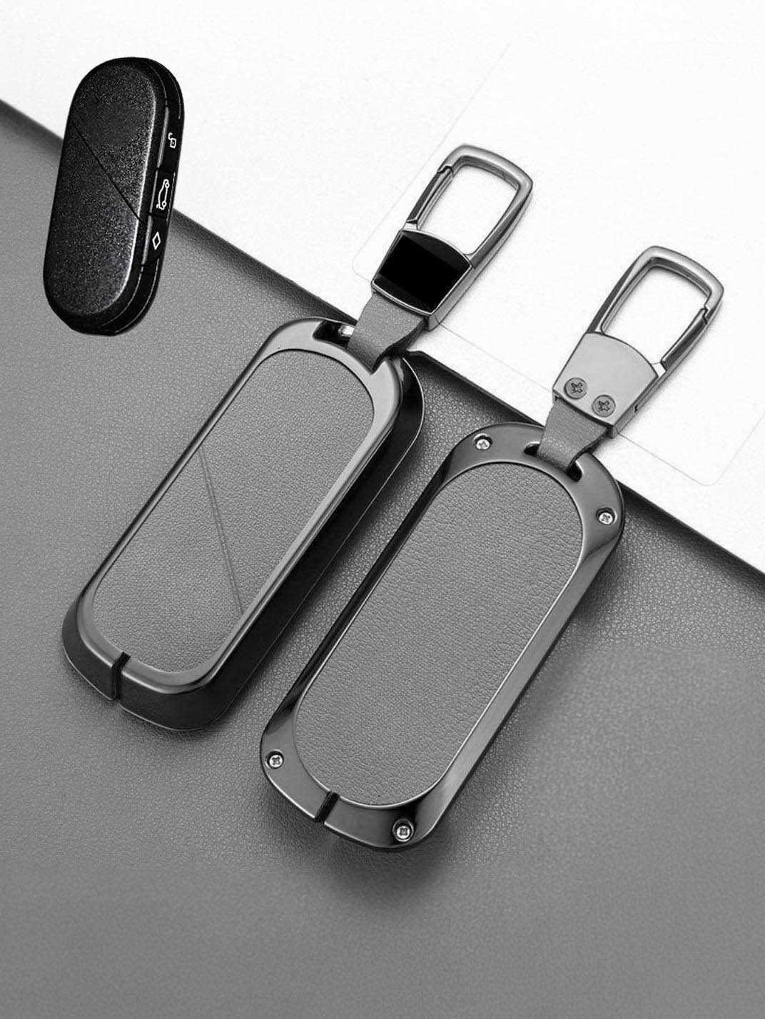 MINI Key Genuine Leather & Metal Frame