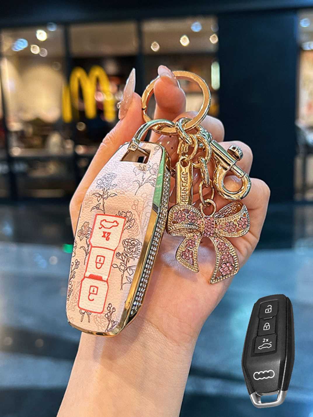 Premium TPU Key Cover for Audi Key Fob