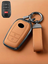 Premium Genuine Leather Toyota Key Cover